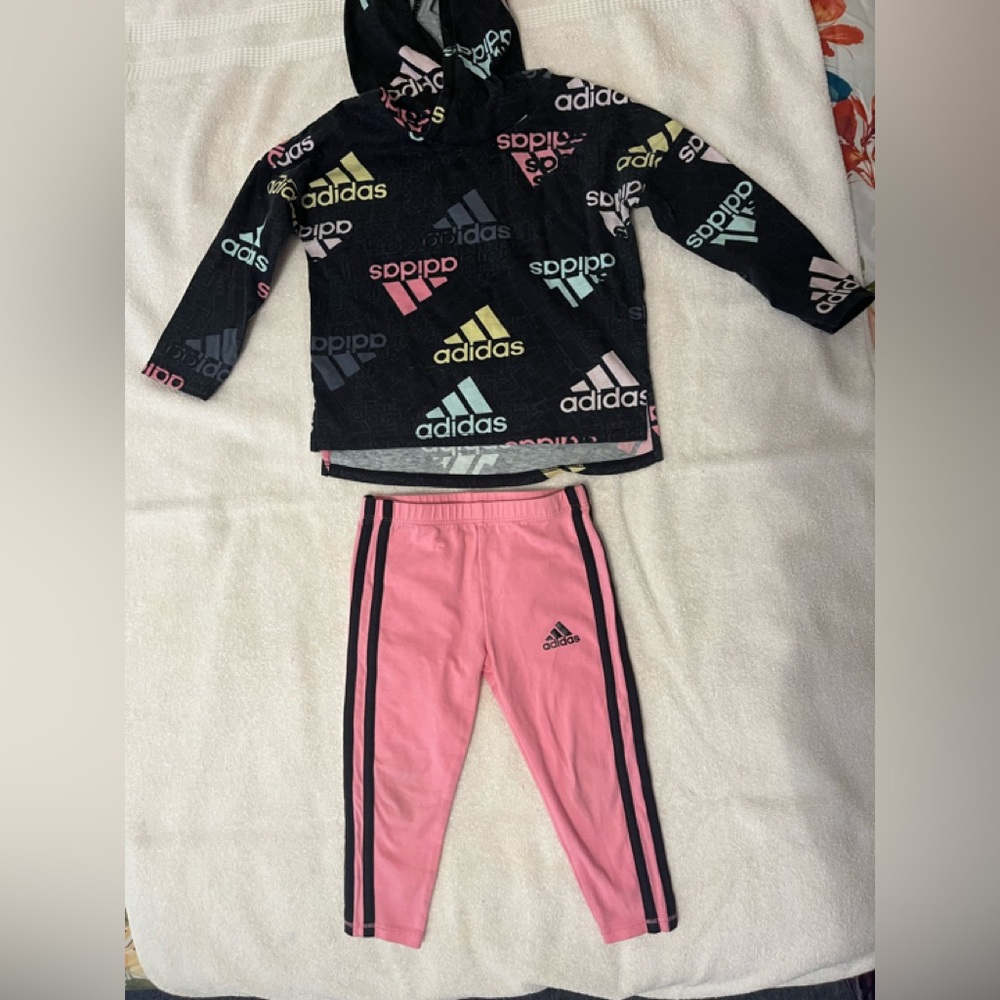 Toddler girl’s two piece hoodie set